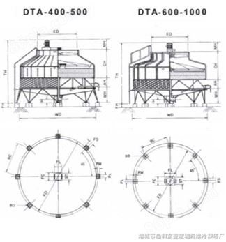 DTA\400-1000标准型冷却塔
