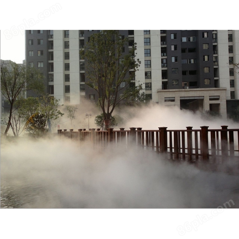 北京兆杰机械人造雾设备安装说明