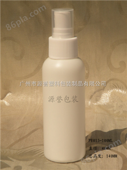 100ml广州PE塑料瓶、药用瓶、24牙喷瓶
