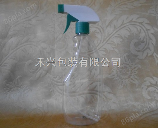 500ml pet透明塑料瓶 蓝月亮瓶 喷雾瓶 手扣瓶喷雾瓶 清洗剂瓶